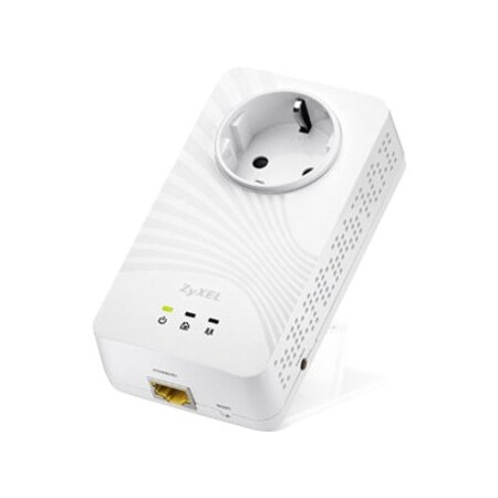 Zyxel Communications Pla5215Kit 600Mbps Powerline Passthrough Homeplug Av2 Kit PLA5215KIT